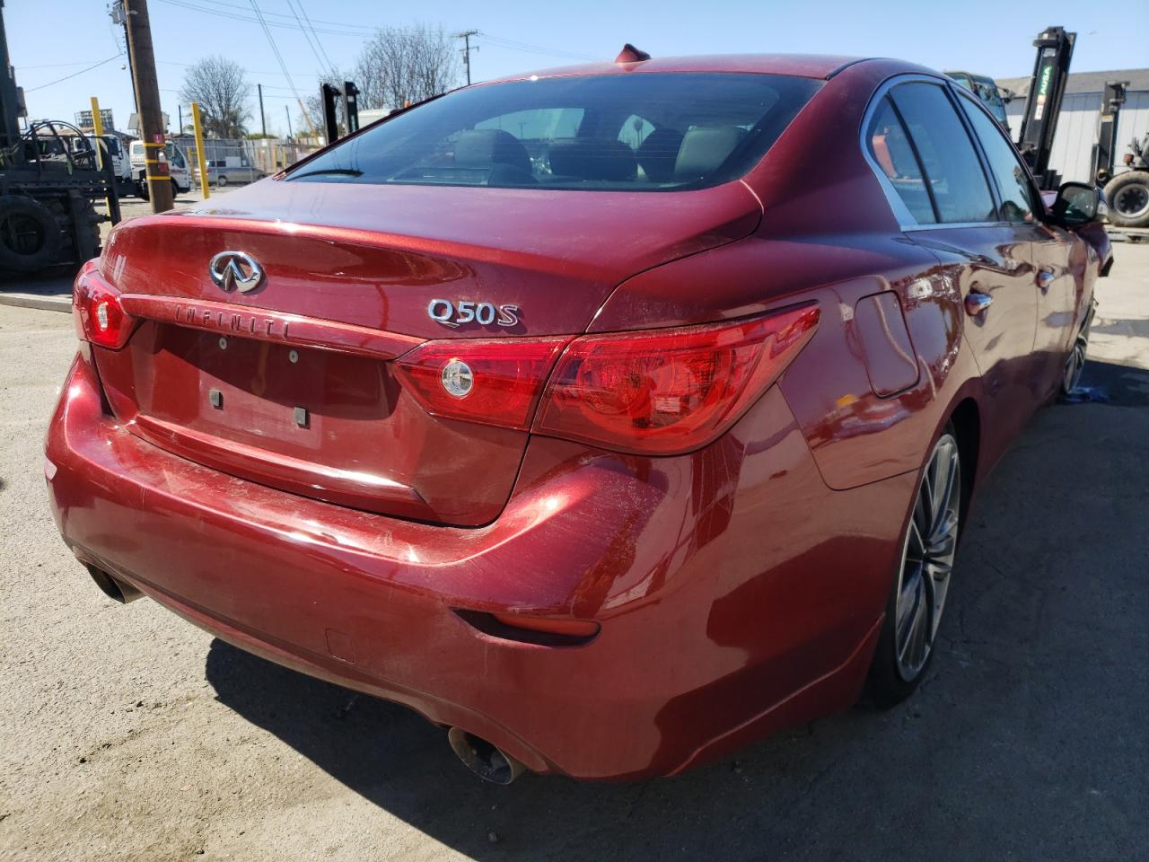 Photo 4 from auction – 2014 INFINITI Q50 BASE with VIN JN1BV7AP4EM678350