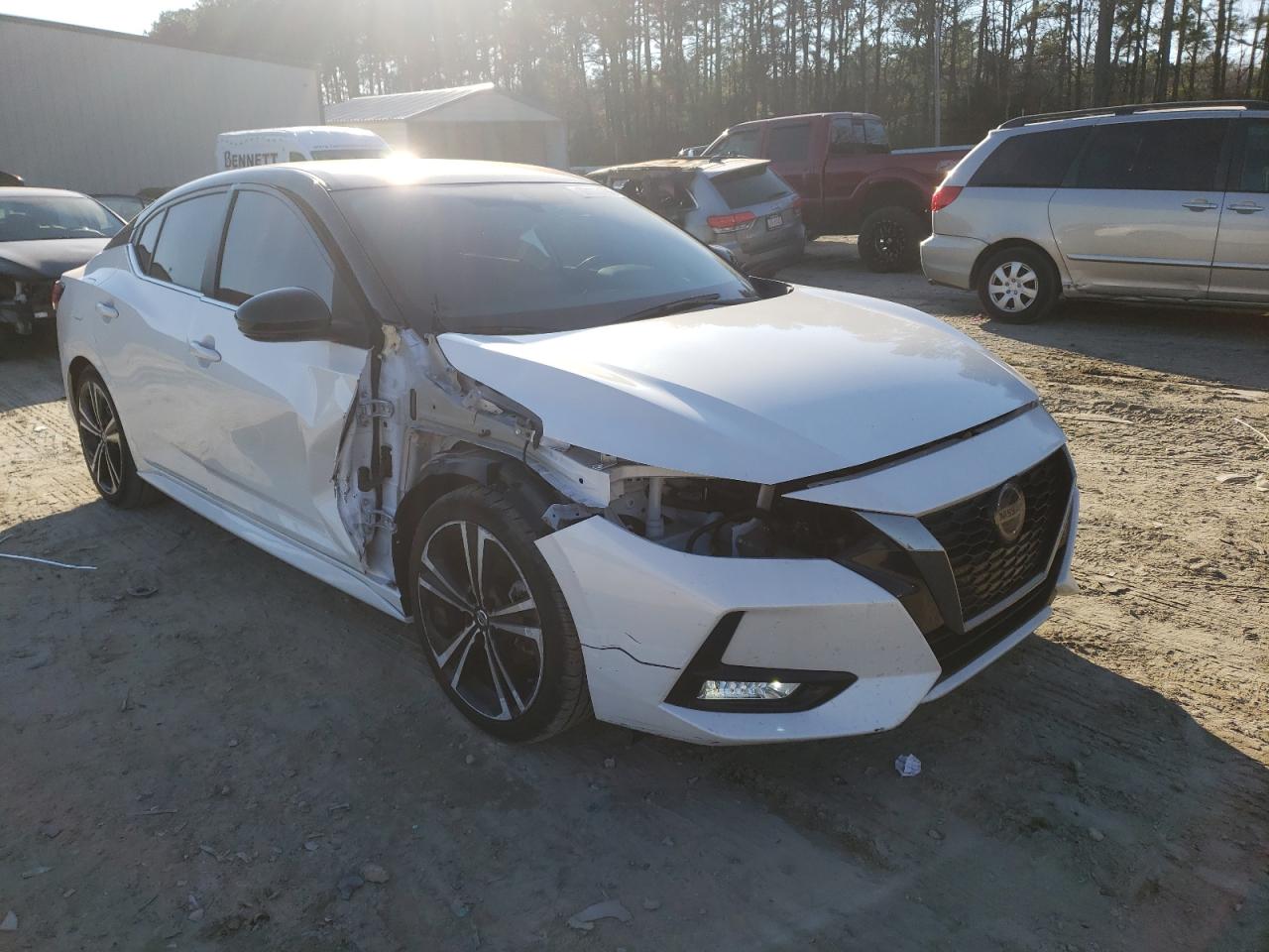 Photo 1 from auction – 2020 NISSAN SENTRA SR with VIN 3N1AB8DV6LY284248