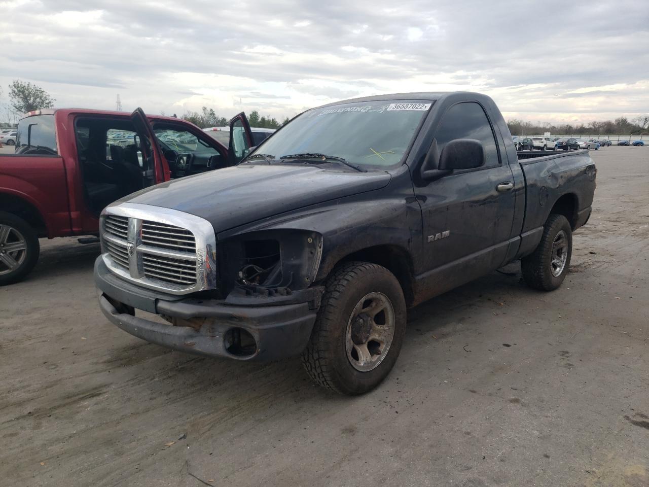 Photo 2 from auction – 2008 DODGE RAM 1500 S with VIN 1D7HA16K88J204281