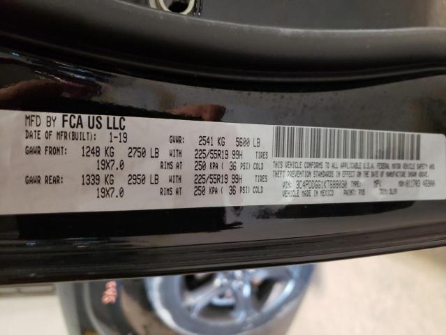 Photo 1 from auction – 2019 DODGE JOURNEY CR with VIN 3C4PDDGG1KT688030