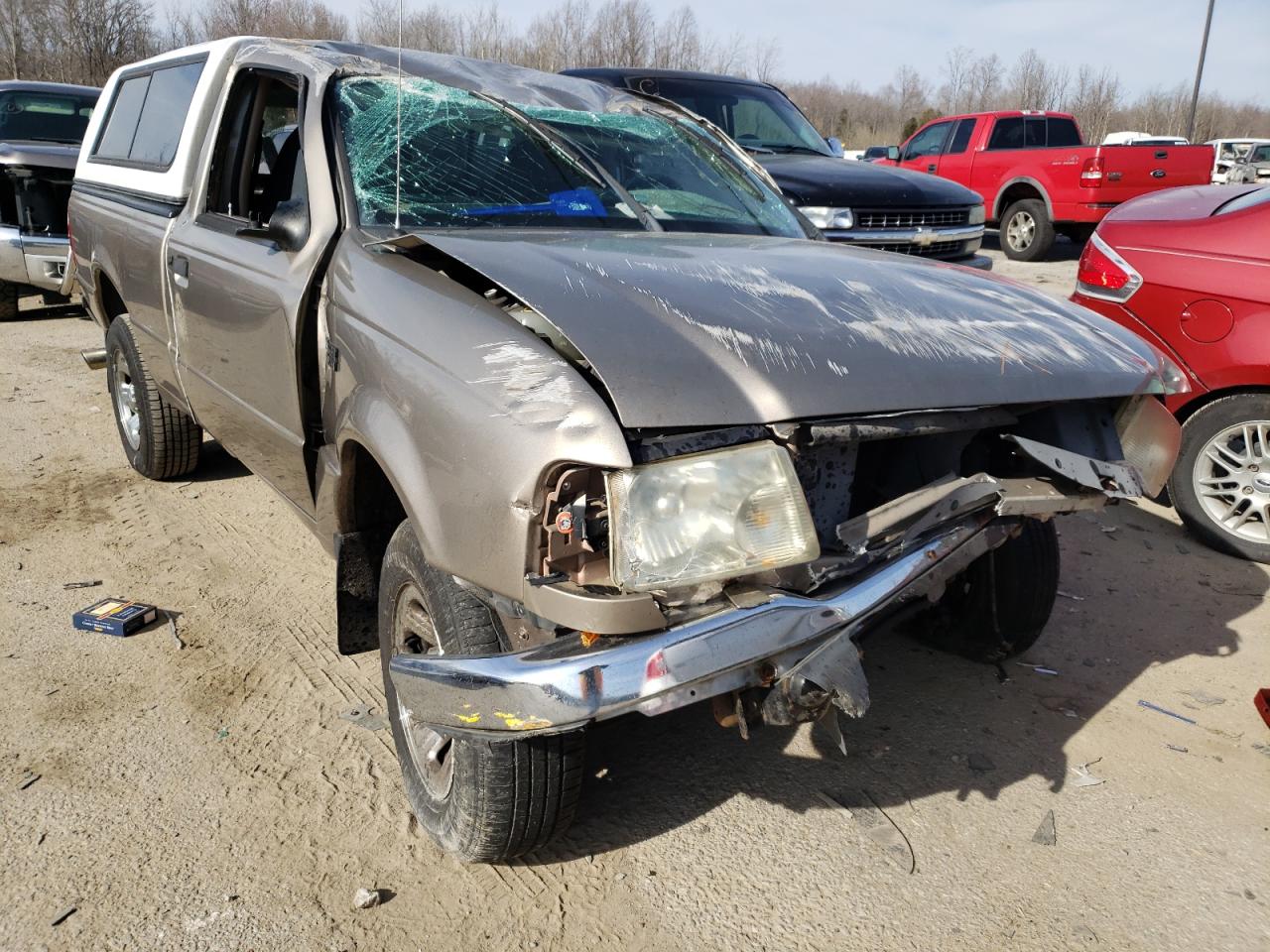 FORD RANGER 2003 with VIN 1FTYR10D23PA19338 - Photo from auction