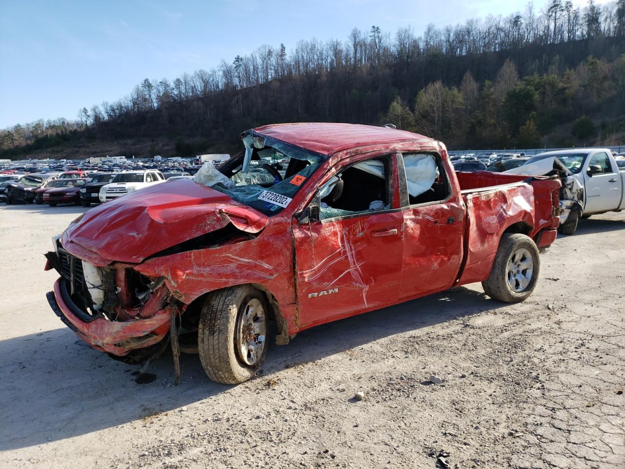 Photo 9 from auction – 2021 RAM 1500 BIG H with VIN 1C6SRFBT3MN815429