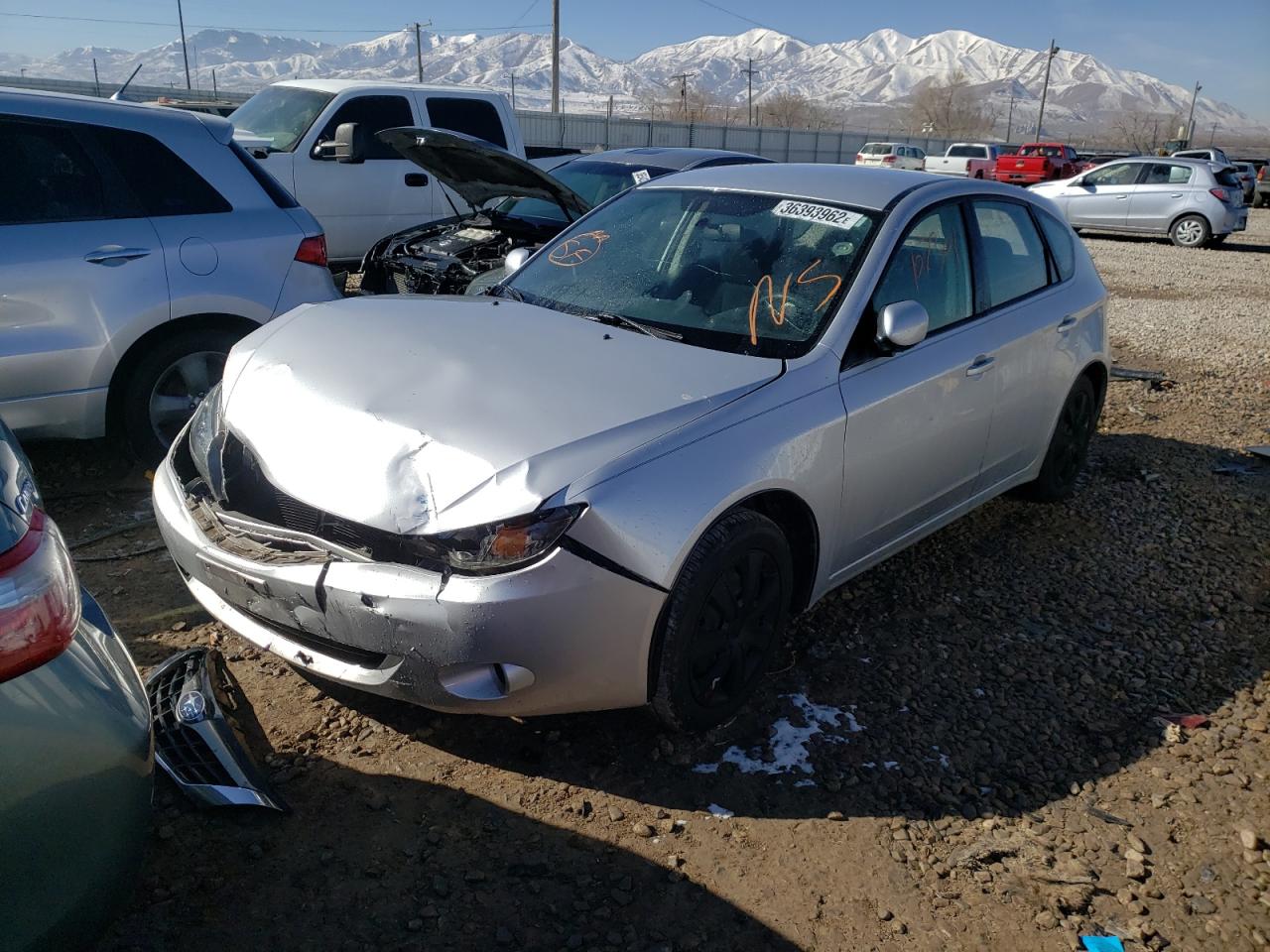 Foto 2 de la subasta – 2009 SUBARU IMPREZA 2. con VIN JF1GH61609H807703