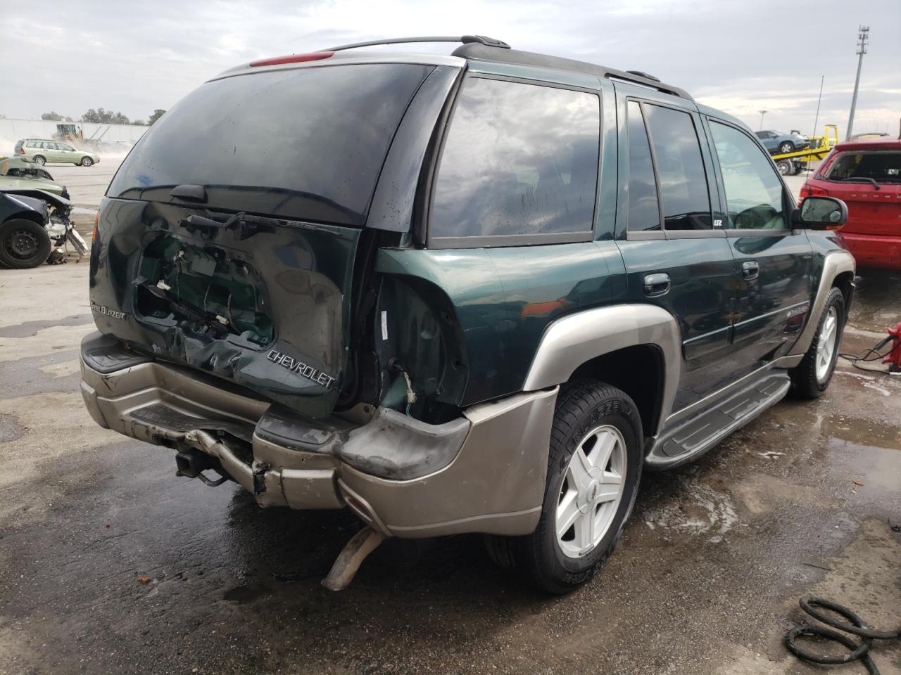 Photo 4 from auction – 2002 CHEVROLET TRAILBLAZE with VIN 1GNDS13S522235152