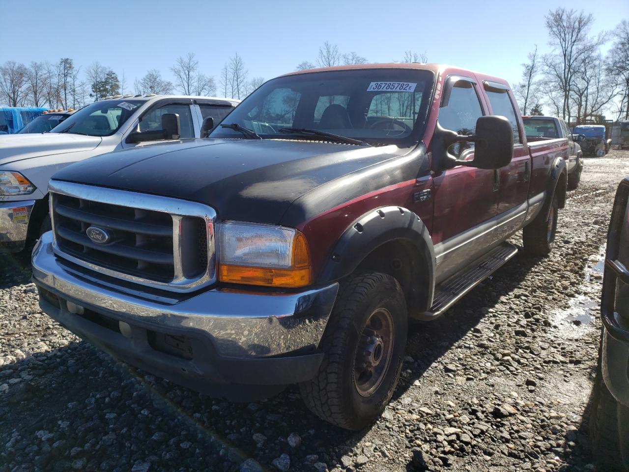 Photo 2 from auction – 2001 FORD F250 SUPER with VIN 1FTNW21F71EC71905