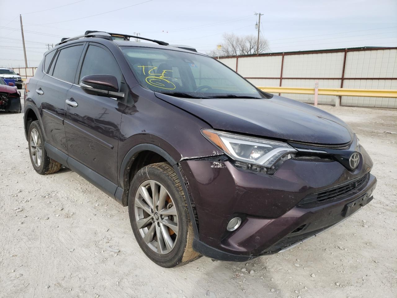 TOYOTA RAV4 LIMIT 2016 with VIN 2T3YFREV3GW265897 - Photo from auction