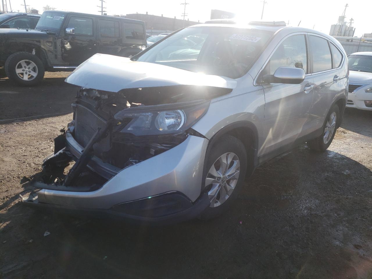Photo 2 from auction – 2013 HONDA CR-V EX with VIN 3CZRM3H55DG704266