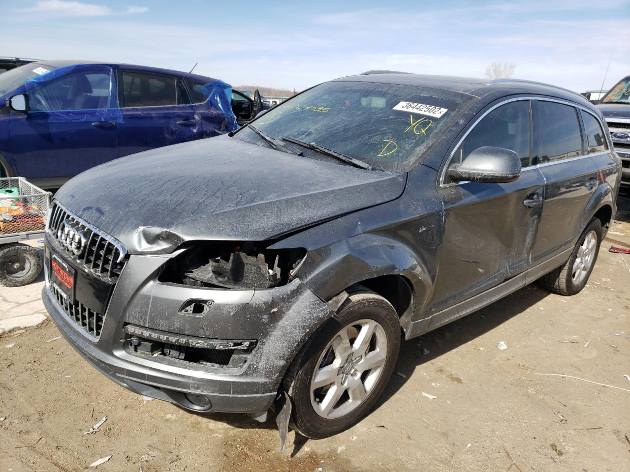 Photo 2 from auction – 2014 AUDI Q7 PREMIUM with VIN WA1LGAFE0ED004335