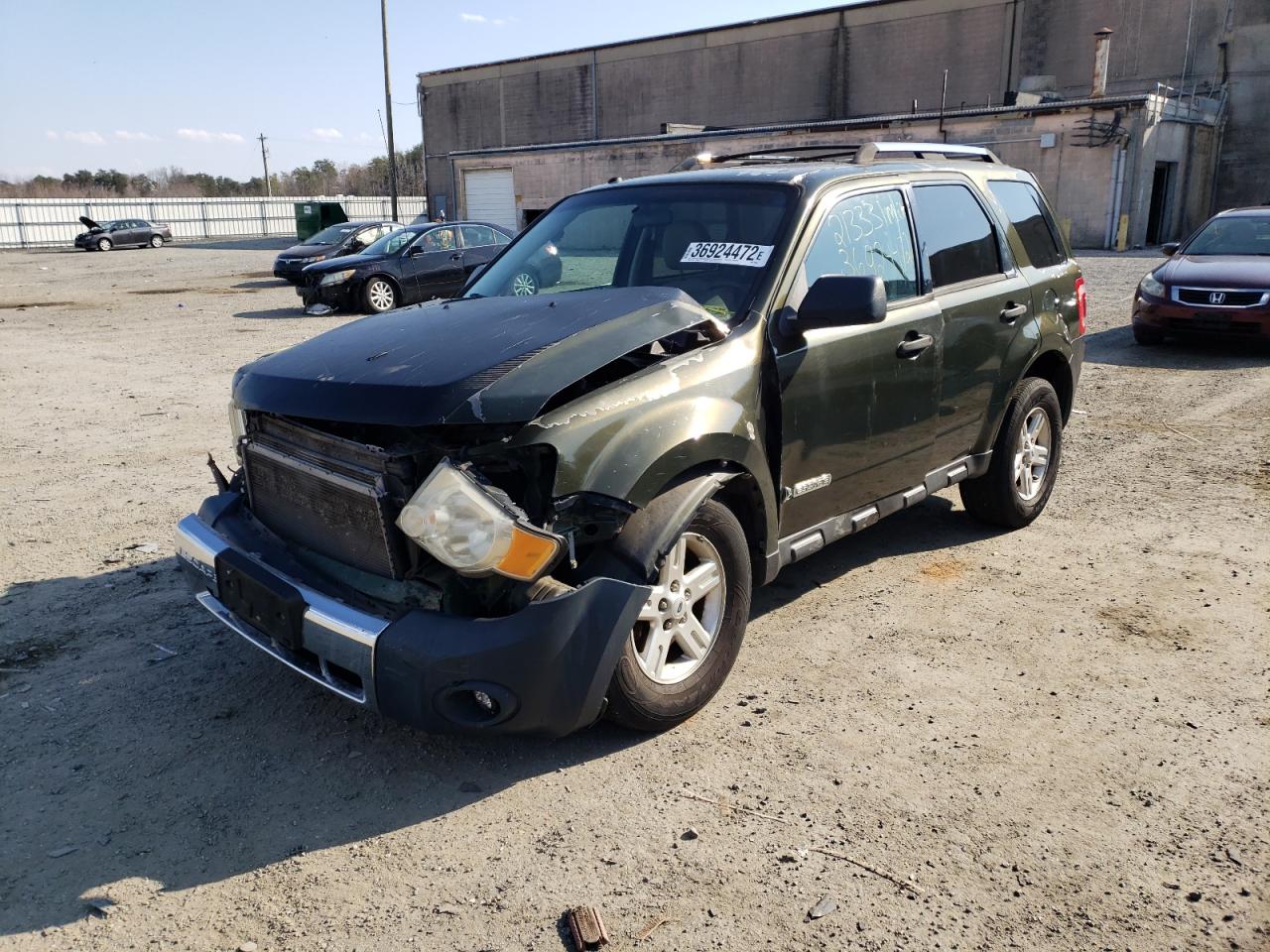 Photo 2 from auction – 2008 FORD ESCAPE HEV with VIN 1FMCU59H48KC05338