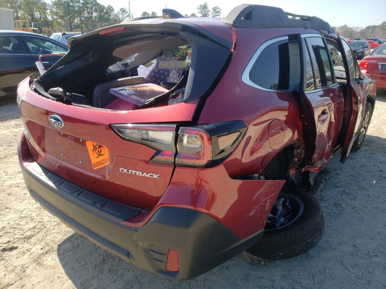 Photo 4 from auction – 2021 SUBARU OUTBACK PR with VIN 4S4BTACC2M3138960