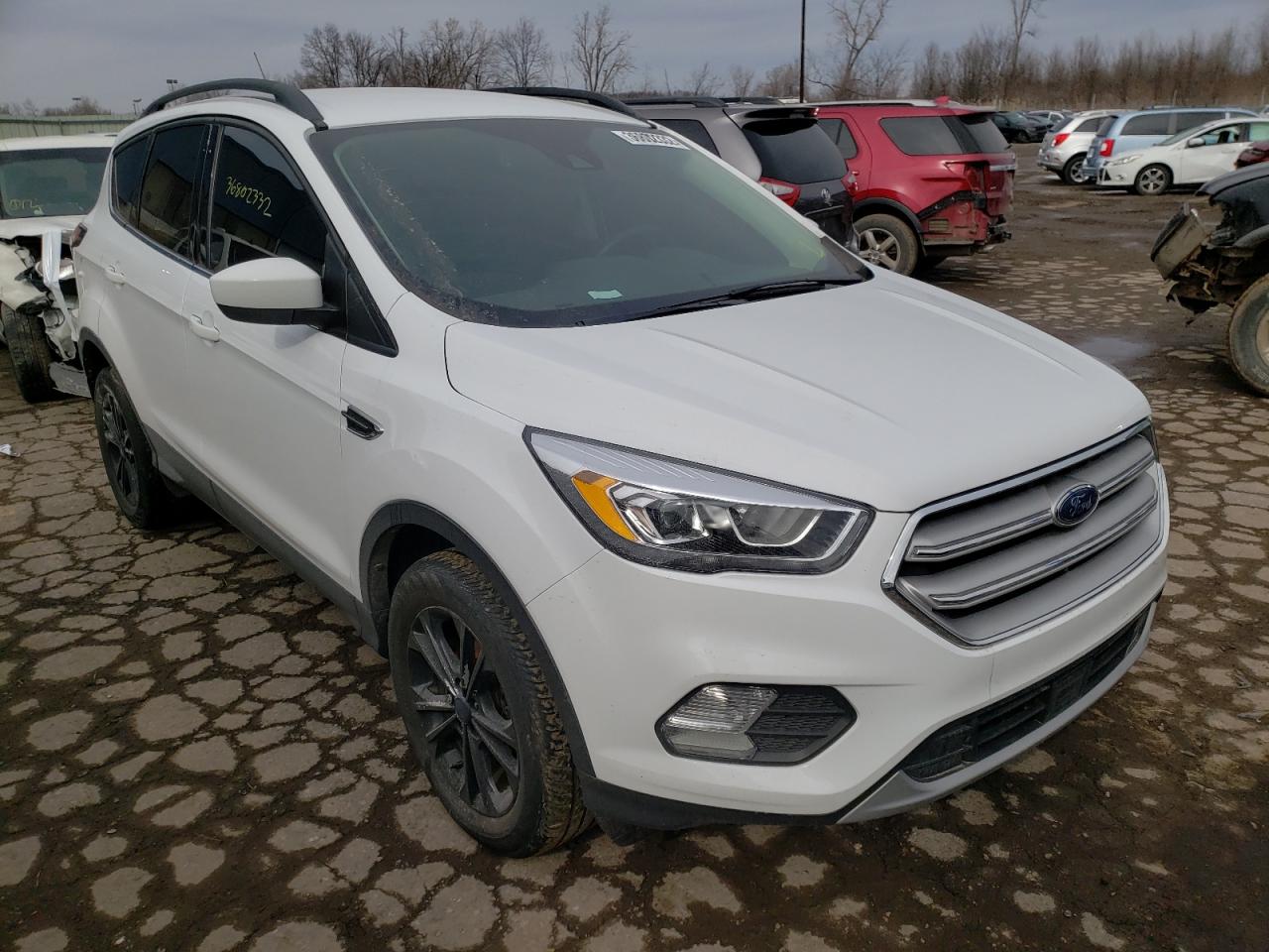 FORD ESCAPE SEL 2018 with VIN 1FMCU9HD3JUD18486 - Photo from auction