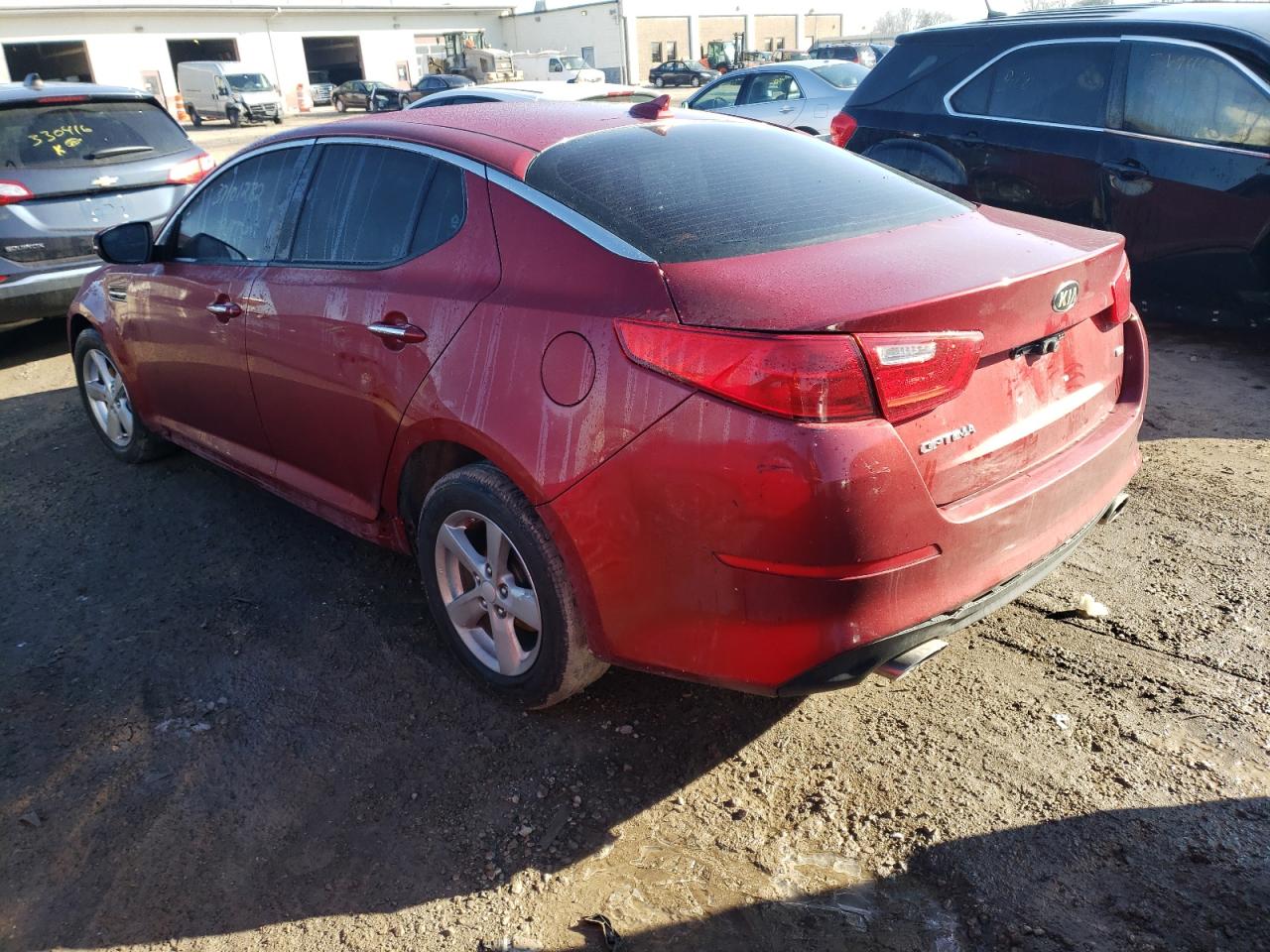 Photo 3 from auction – 2015 KIA OPTIMA LX with VIN 5XXGM4A74FG429686