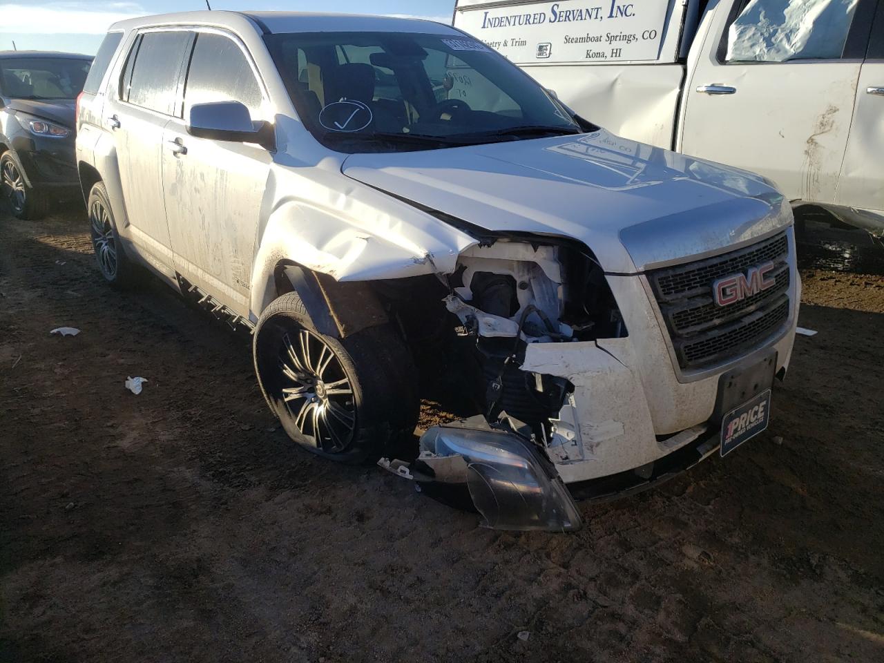 GMC TERRAIN SL 2013 with VIN 2GKALMEKXD6172924 - Photo from auction