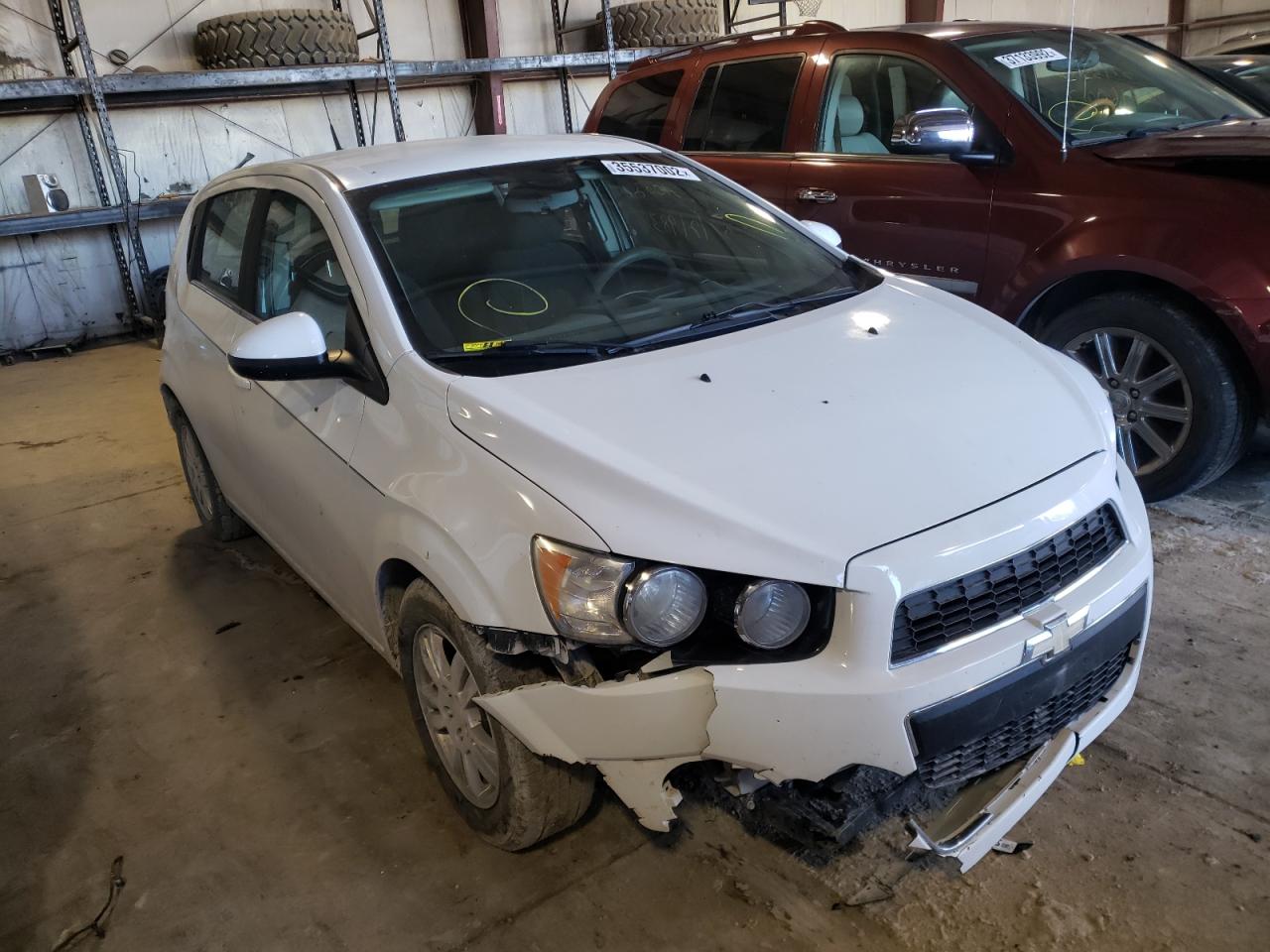CHEVROLET SONIC LT 2013 with VIN 1G1JC6SH2D4167274 - Photo from auction