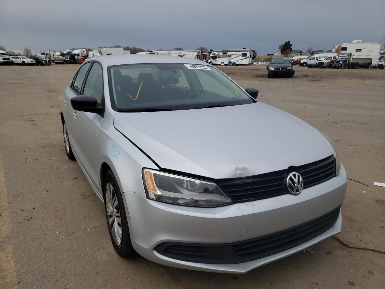 VOLKSWAGEN JETTA BASE 2012 with VIN 3VW2K7AJ0CM353274 - Photo from auction