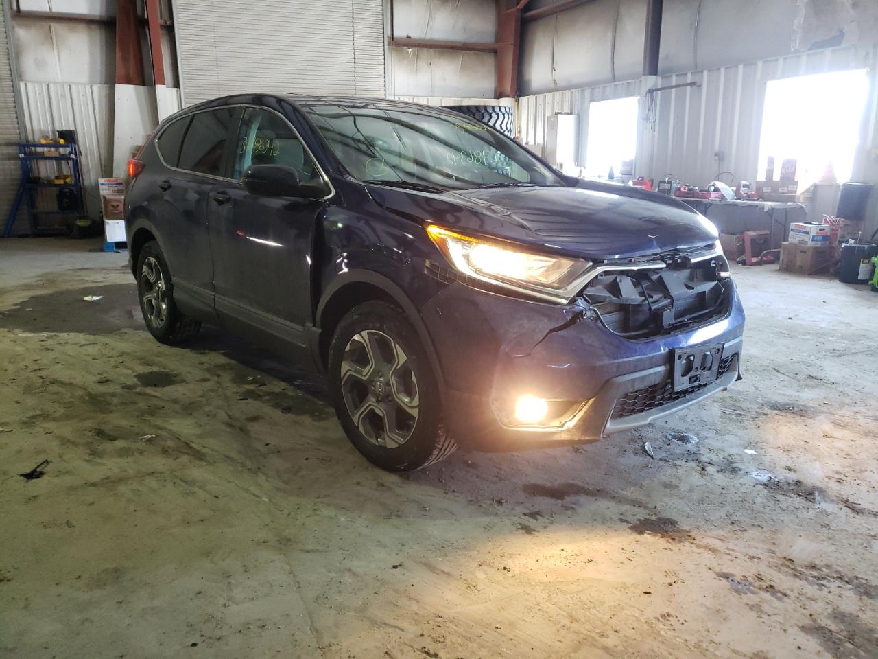 HONDA CR-V EX 2017 with VIN 5J6RW2H5XHL068876 - Photo from auction