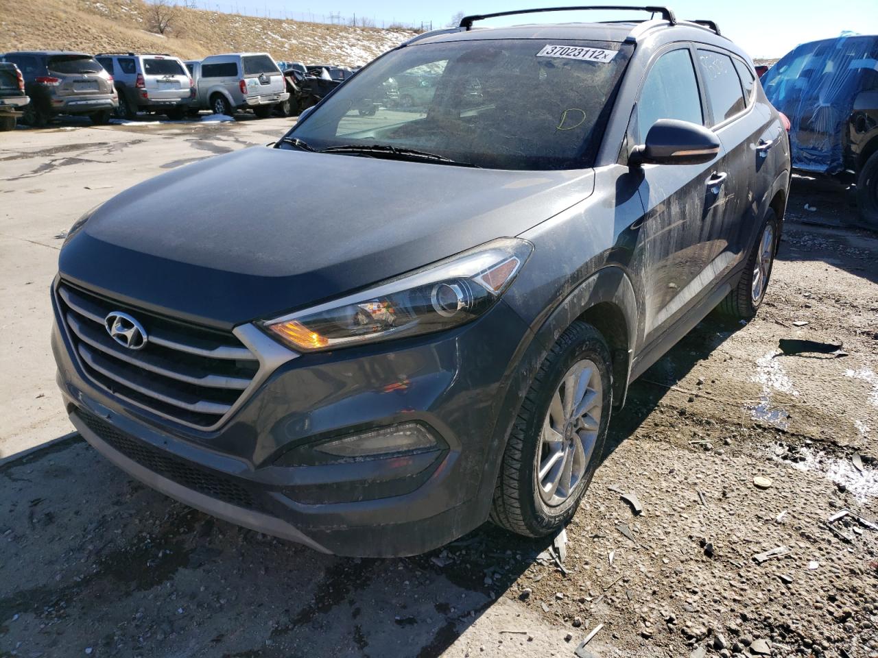 Photo 2 from auction – 2017 HYUNDAI TUCSON LIM with VIN KM8J3CA23HU291414