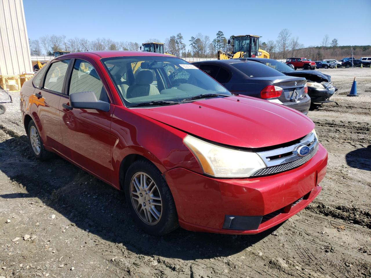FORD FOCUS SE 2010 with VIN 1FAHP3FN8AW288986 - Photo from auction