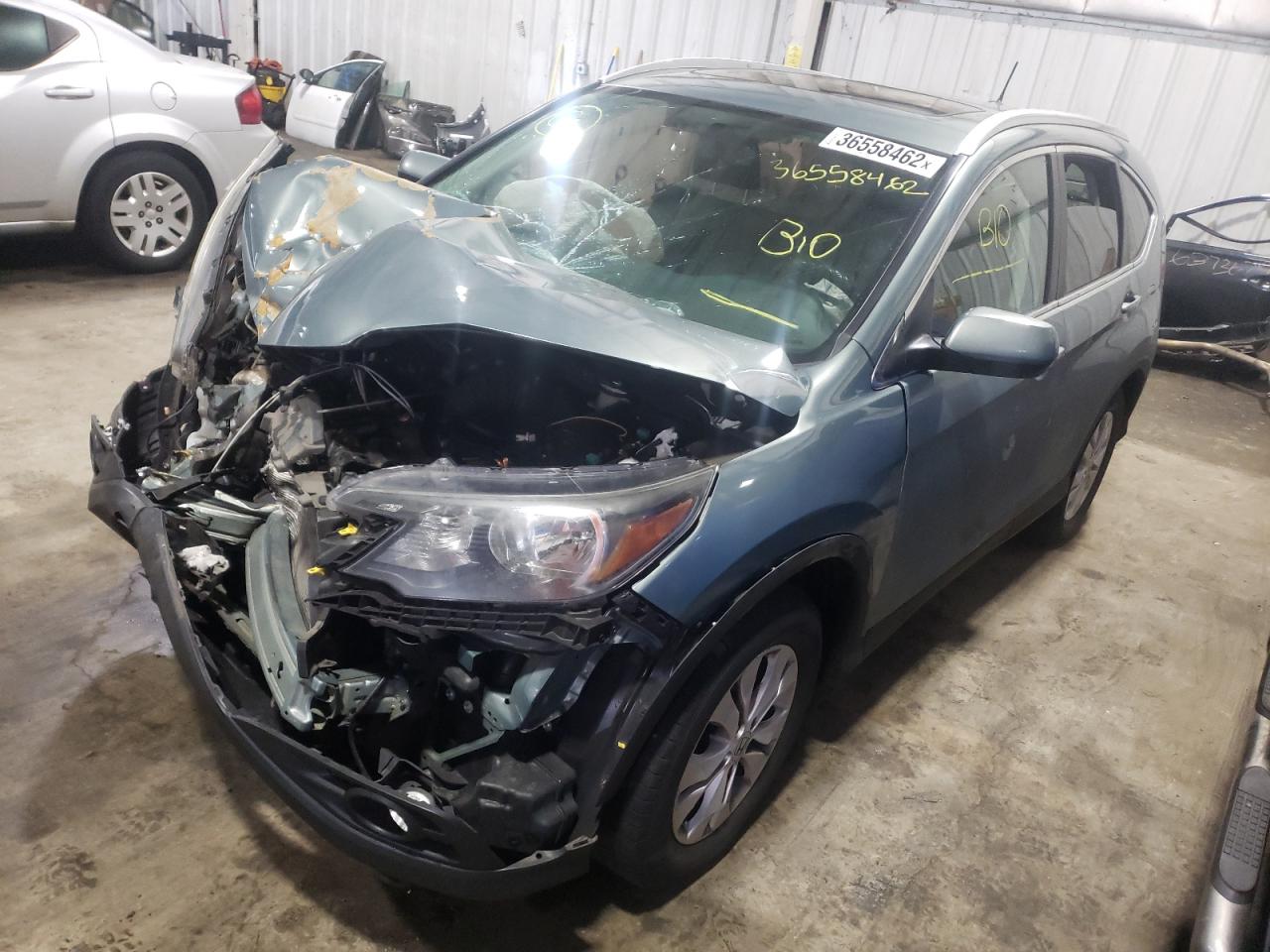 Photo 2 from auction – 2012 HONDA CR-V EXL with VIN 2HKRM4H78CH632370