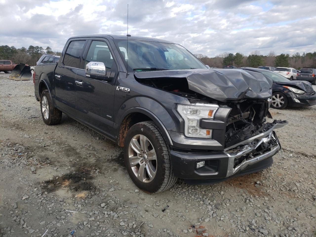 FORD F150 SUPER 2016 with VIN 1FTEW1CG8GFB50108 - Photo from auction