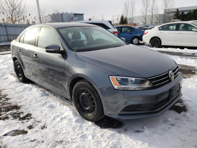 VOLKSWAGEN JETTA BASE 2015 with VIN 3VW2K7AJ1FM354972 - Photo from auction