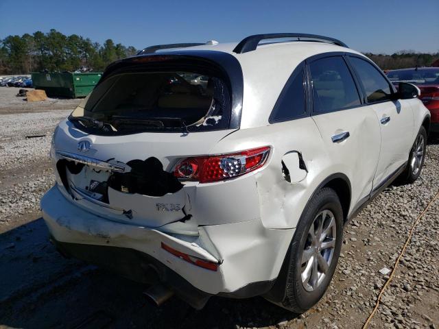 Photo 4 from auction – 2008 INFINITI FX35 with VIN JNRAS08U18X104716