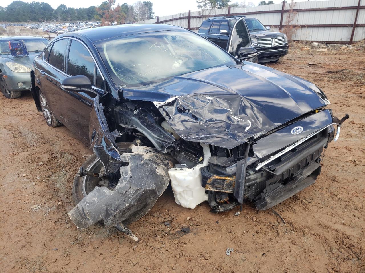 FORD FUSION SEL 2019 with VIN 3FA6P0CD5KR150389 - Photo from auction