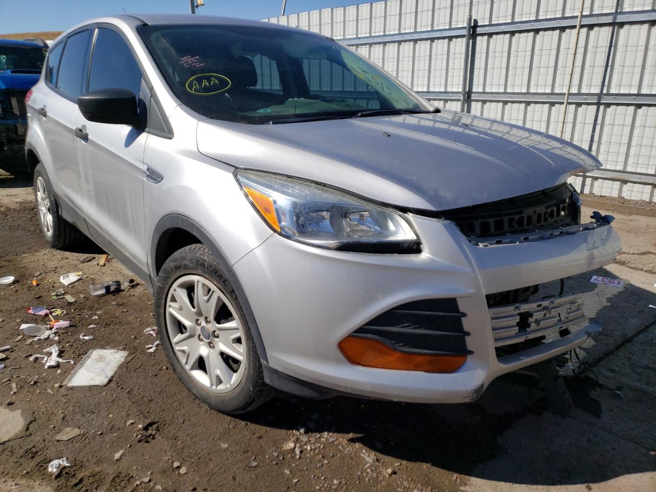 FORD ESCAPE S 2014 with VIN 1FMCU0F75EUA45355 - Photo from auction