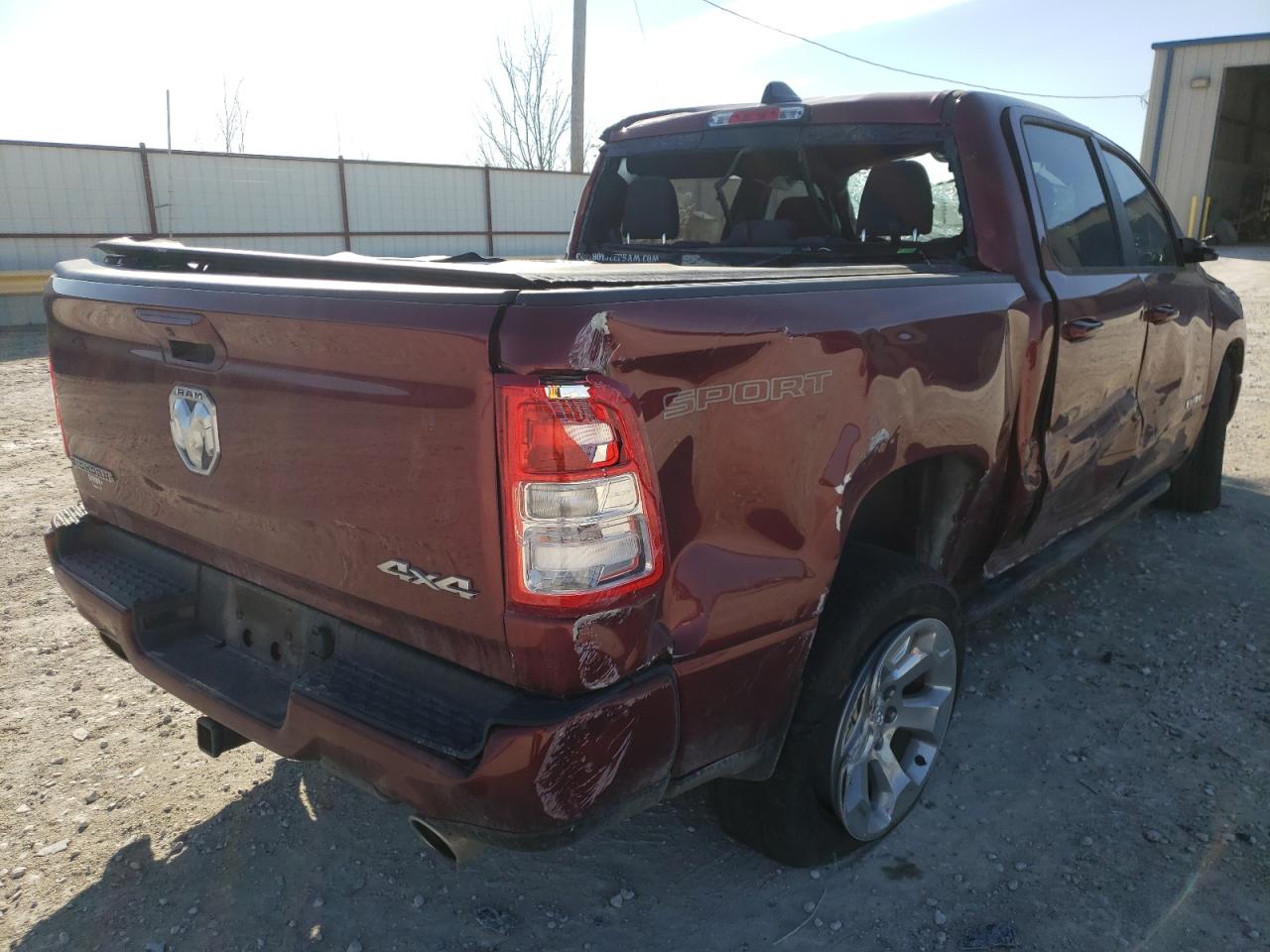 Photo 4 from auction – 2020 RAM 1500 BIG H with VIN 1C6SRFFT4LN235163