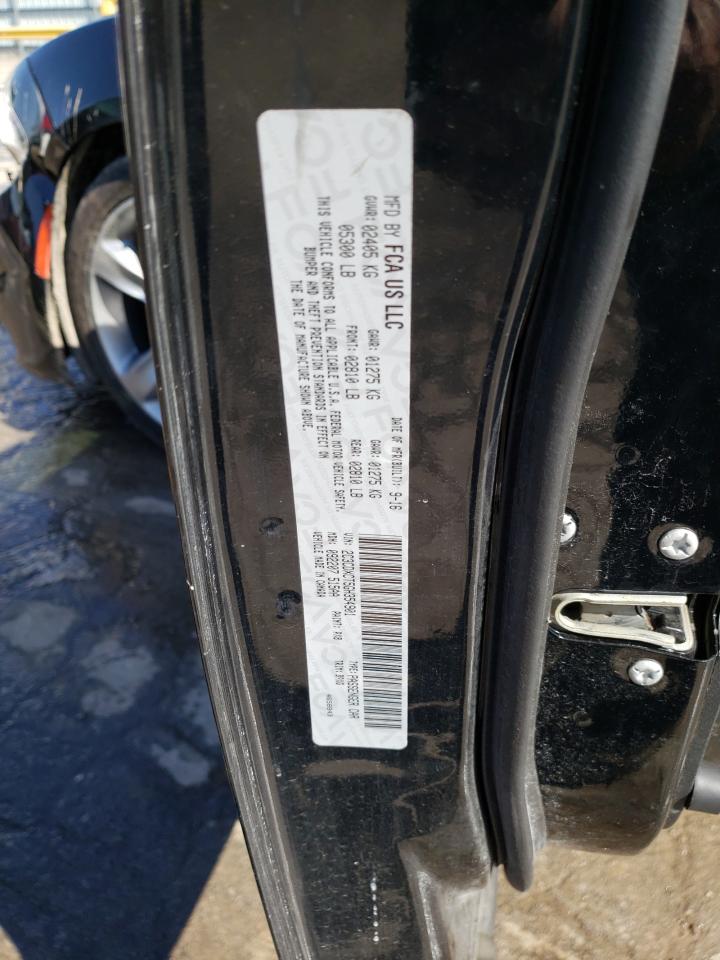 Photo 10 from auction – 2016 DODGE CHARGER R/ with VIN 2C3CDXCT5GH354901