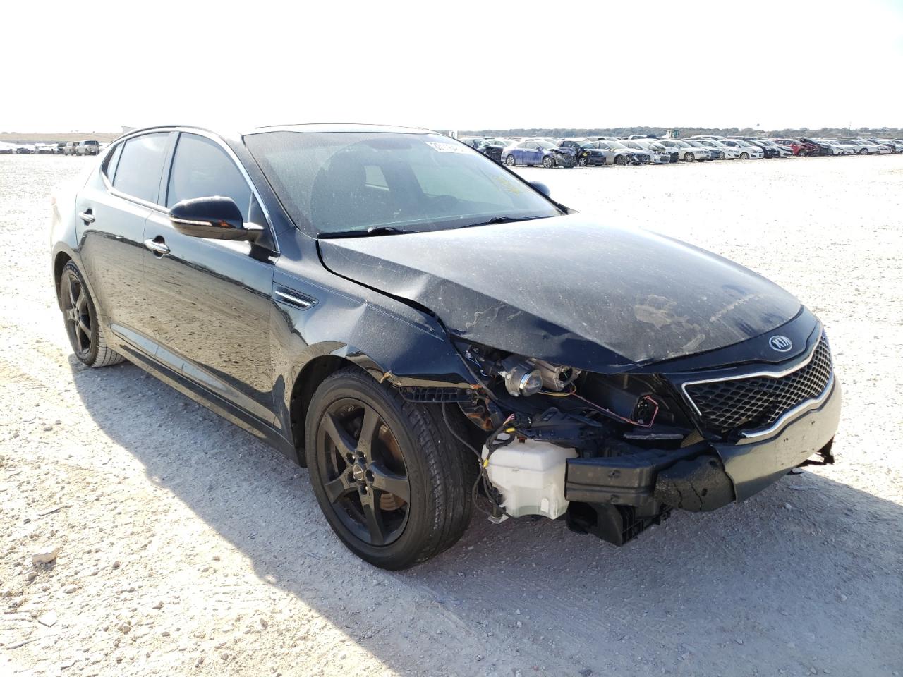 KIA OPTIMA EX 2015 with VIN 5XXGN4A70FG468725 - Photo from auction