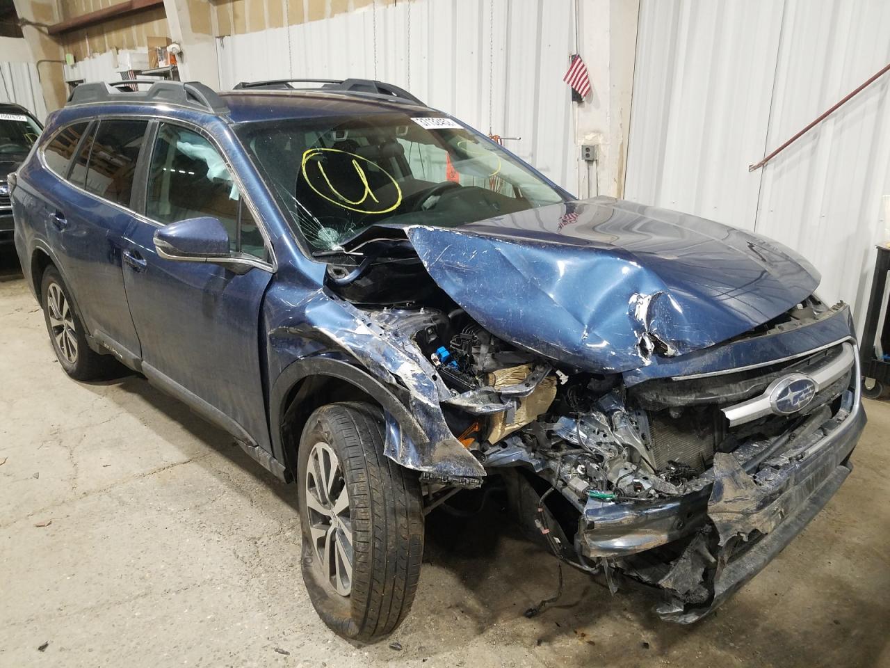 Photo 1 from auction – 2020 SUBARU OUTBACK PR with VIN 4S4BTACC8L3110207