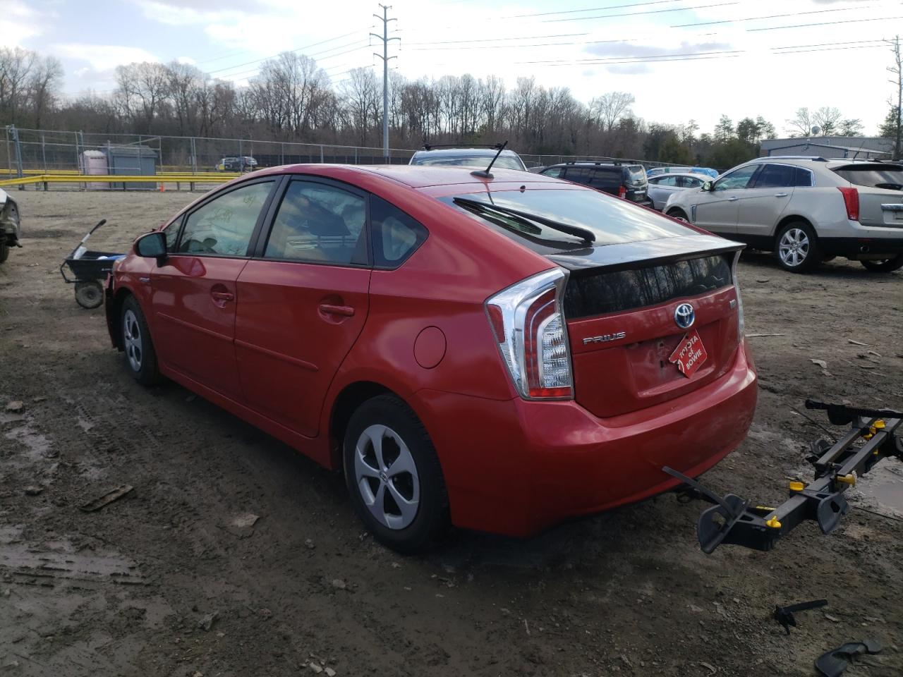 Photo 3 from auction – 2015 TOYOTA PRIUS with VIN JTDKN3DU1F1879925