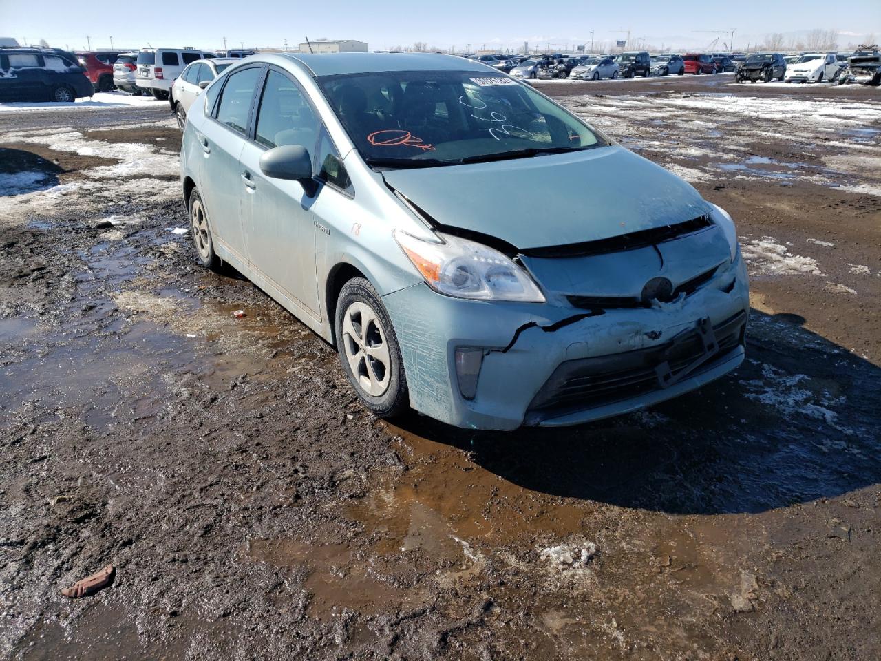 TOYOTA PRIUS 2012 with VIN JTDKN3DU6C5431264 - Photo from auction