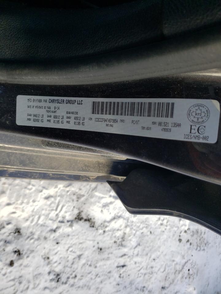 Photo 10 from auction – 2015 CHRYSLER 200 LX with VIN 1C3CCCFB4FN573854