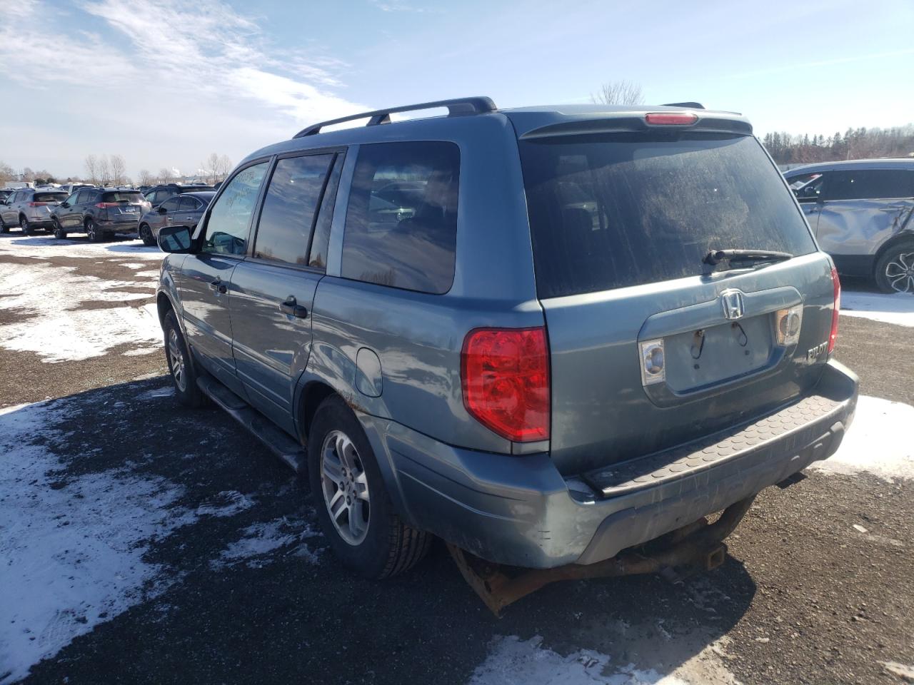 Photo 3 from auction – 2005 HONDA PILOT EX with VIN 2HKYF18445H003332