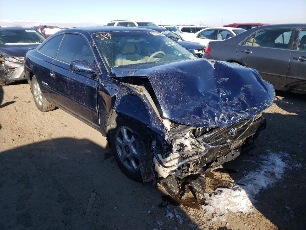 TOYOTA CAMRY SOLA 2001 with VIN 2T1CF28P31C490966 - Photo from auction