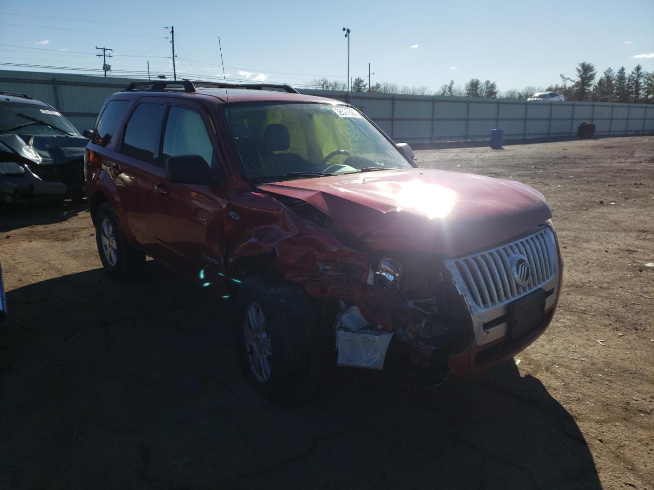 MERCURY MARINER 2008 with VIN 4M2CU81138KJ51240 - Photo from auction