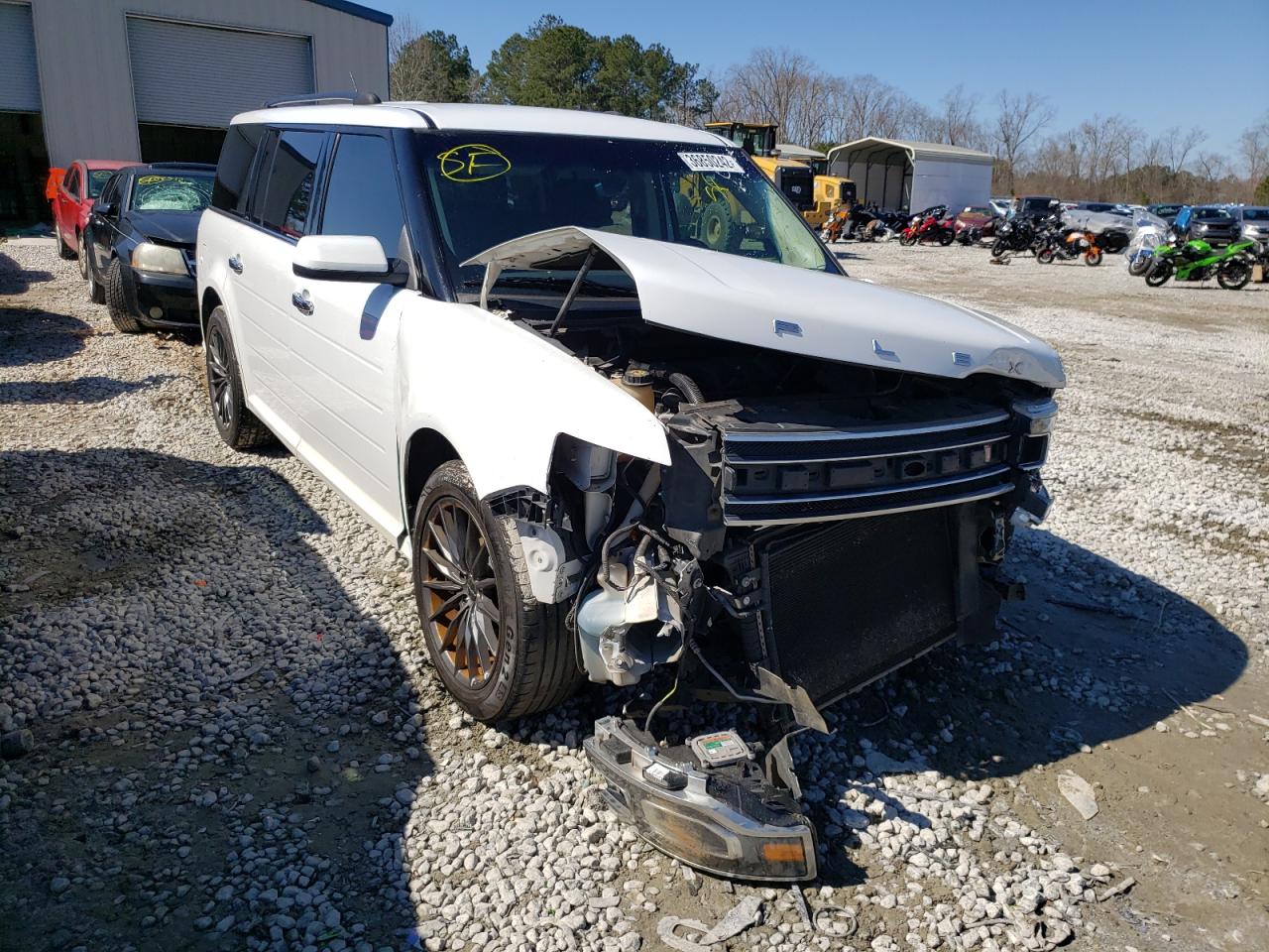 FORD FLEX LIMIT 2019 with VIN 2FMGK5D83KBA05826 - Photo from auction