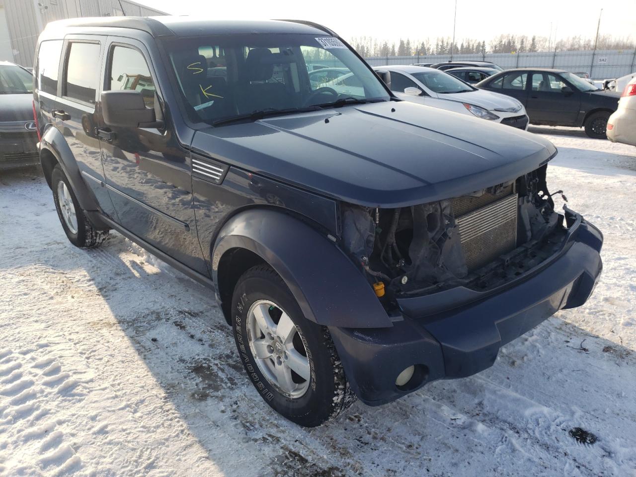 DODGE NITRO SXT 2008 with VIN 1D8GU28K68W157644 - Photo from auction