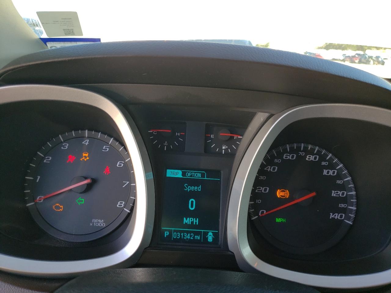 Photo 8 from auction – 2013 CHEVROLET EQUINOX LT with VIN 1GNALFEK9DZ116881