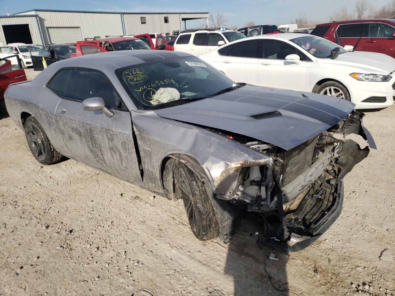 DODGE CHALLENGER 2017 with VIN 2C3CDZBT2HH658511 - Photo from auction