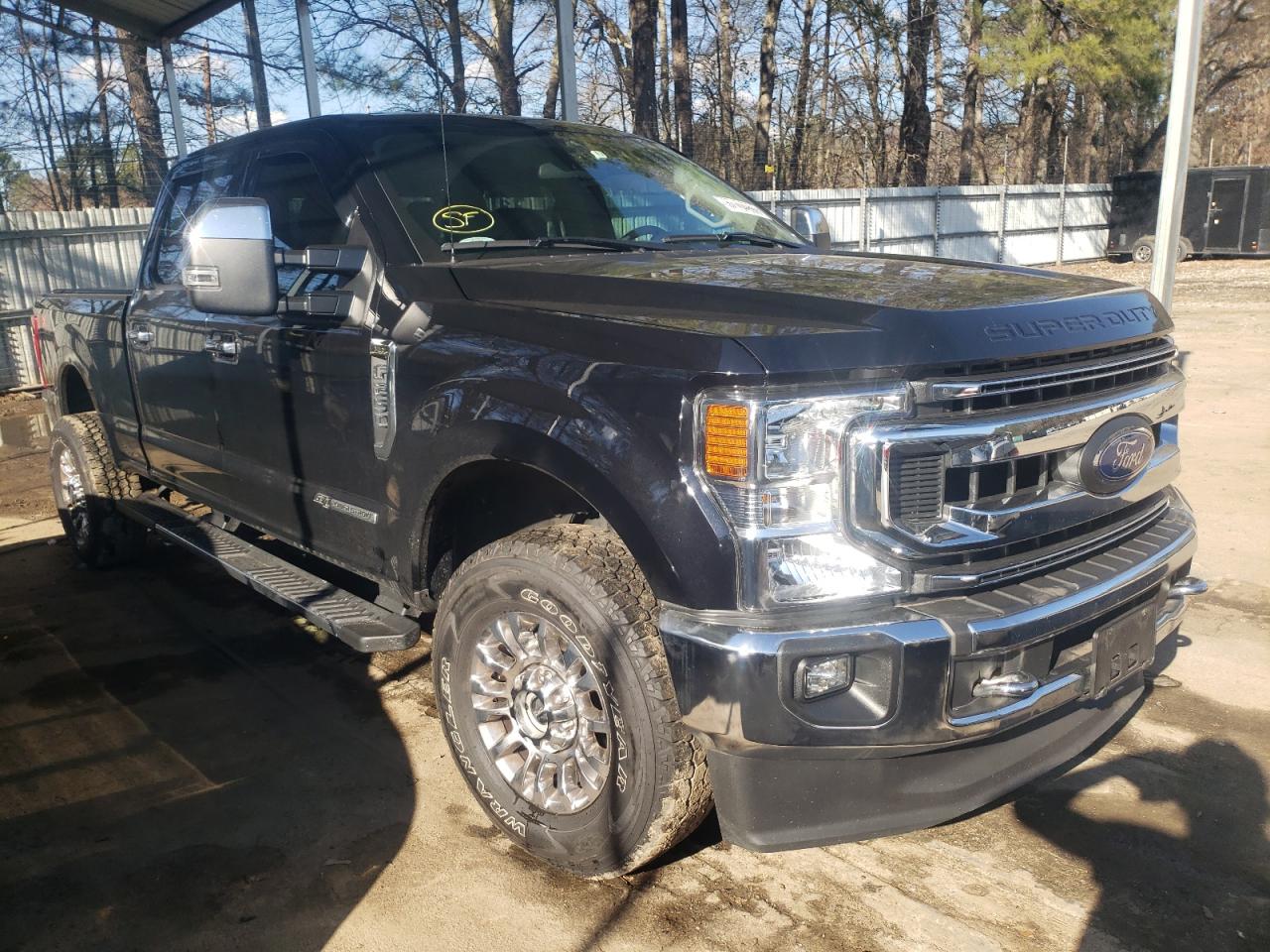 FORD F250 SUPER 2020 with VIN 1FT7W2BT5LEE02846 - Photo from auction