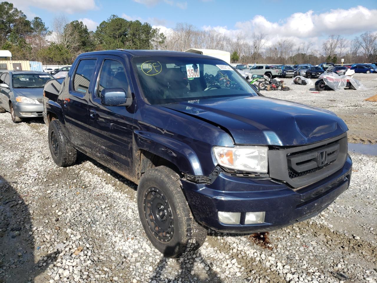 HONDA RIDGELINE 2009 with VIN 5FPYK16519B108848 - Photo from auction