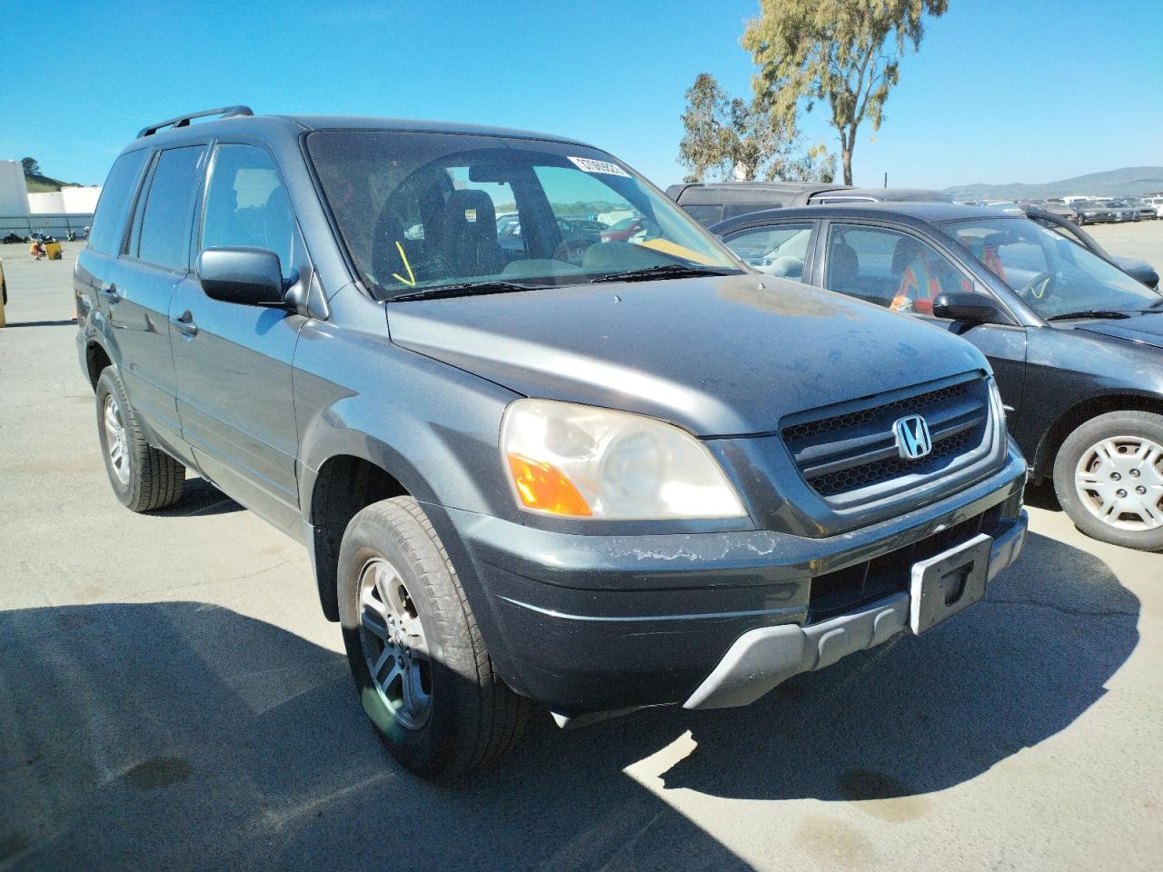 HONDA PILOT EX 2003 с VIN 2HKYF18433H533952 - Фото с аукциона