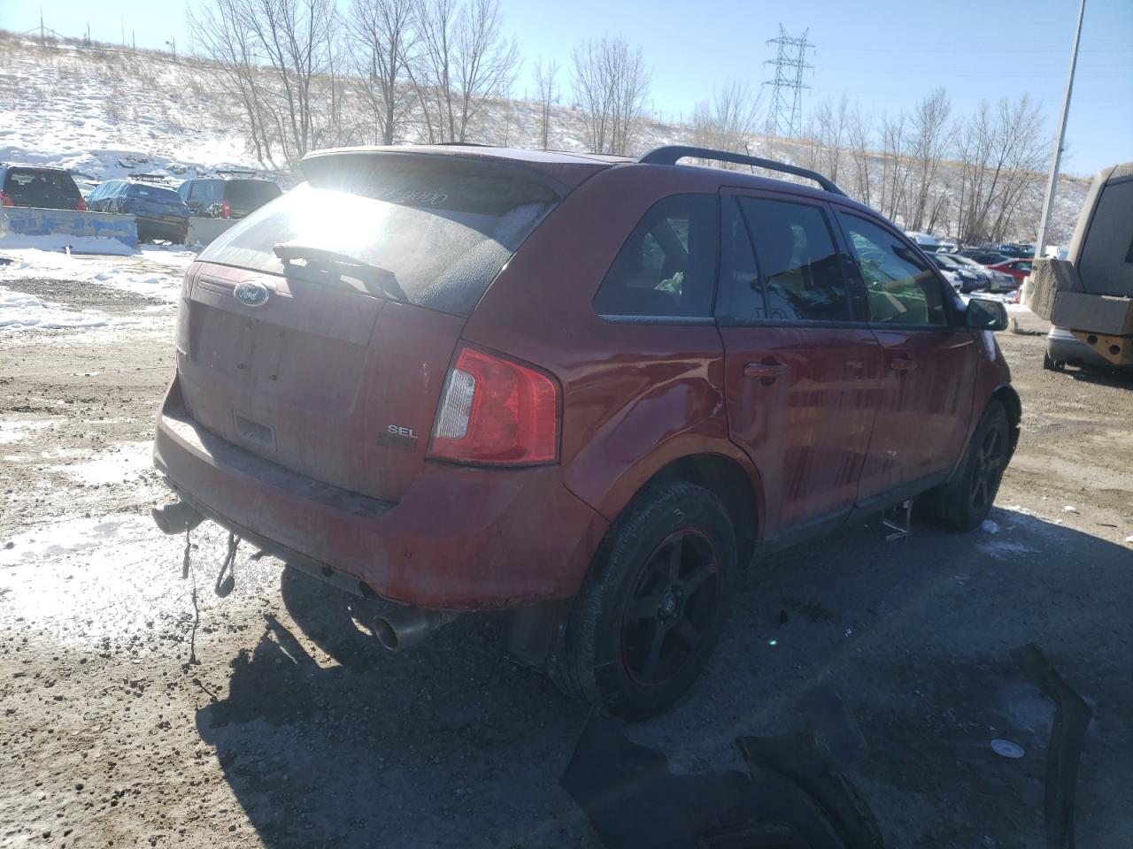 Photo 4 from auction – 2014 FORD EDGE SEL with VIN 2FMDK3JC2EBA82756