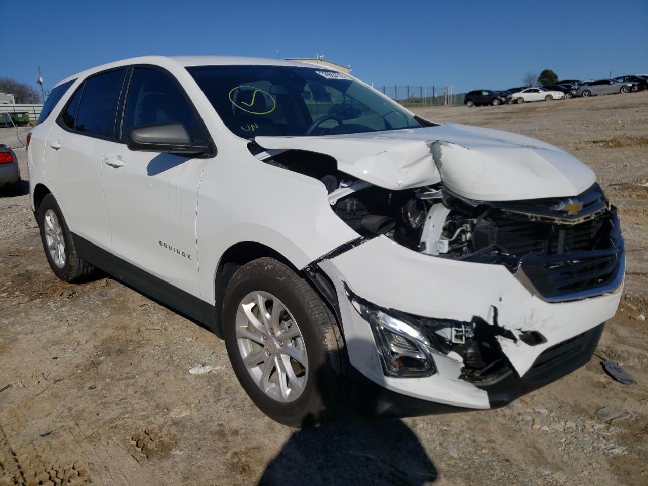 CHEVROLET EQUINOX LS 2020 with VIN 3GNAXHEV5LS632466 - Photo from auction