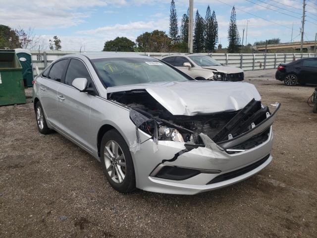 HYUNDAI SONATA SE 2017 with VIN 5NPE24AFXHH547737 - Photo from auction