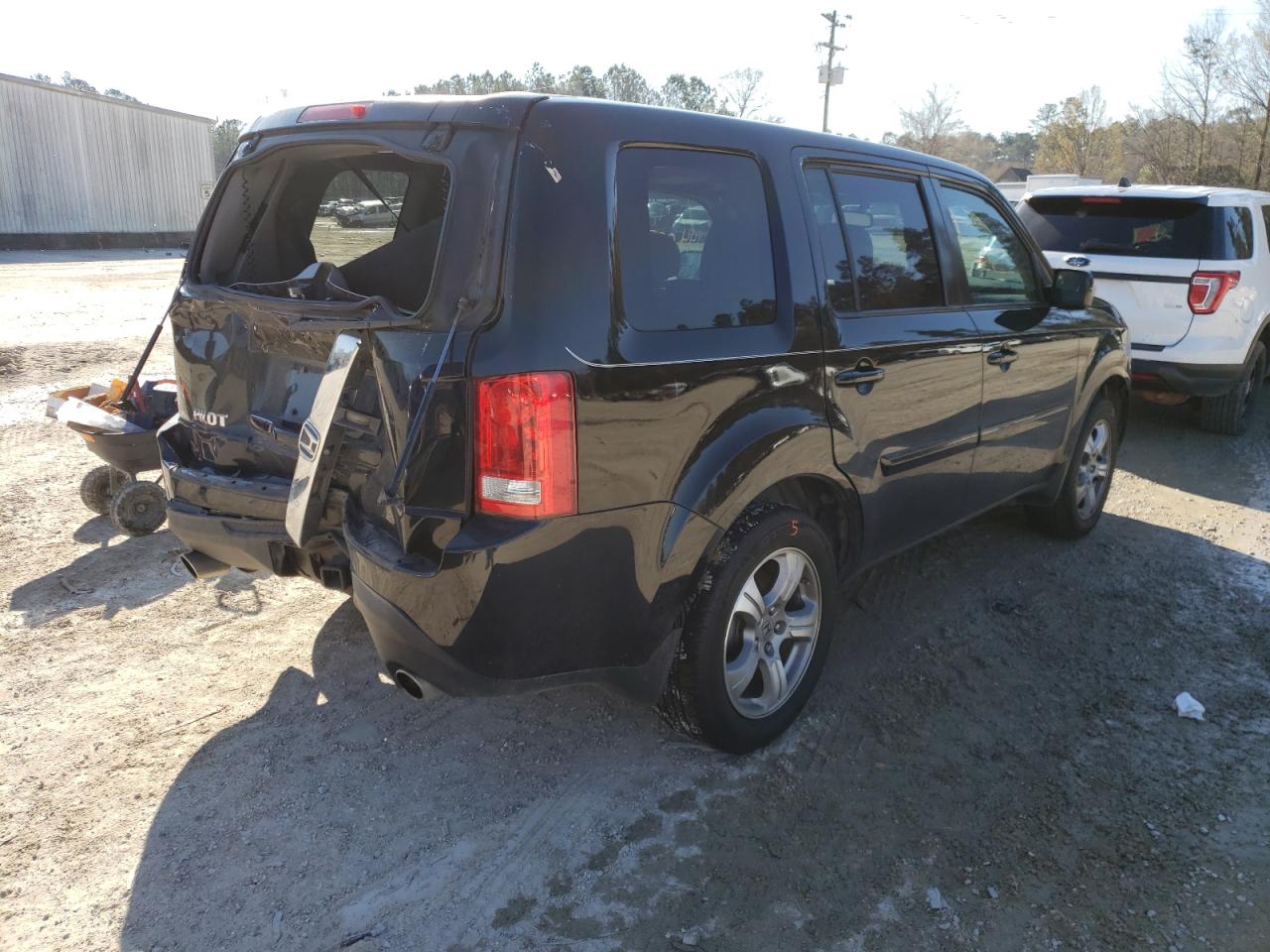 Photo 4 from auction – 2013 HONDA PILOT with VIN 5FNYF3H78DB034795
