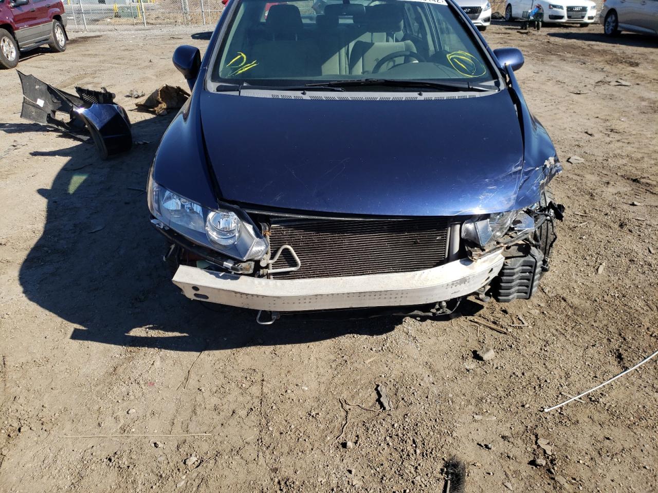 Photo 9 from auction – 2009 HONDA CIVIC EX with VIN 19XFA16889E039028
